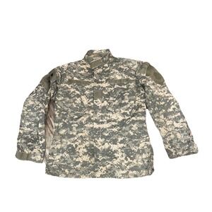 Vintage US Military Jacket Men's Medium Long Camouflage Camo Retro Field Combat